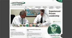 Desktop Screenshot of lairdplastics.com
