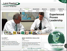 Tablet Screenshot of lairdplastics.com